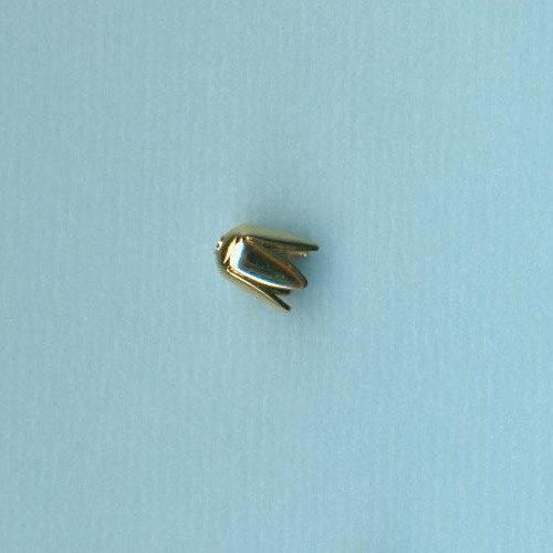 2155506 Tulpenkappel 3mm gold 1 Stück