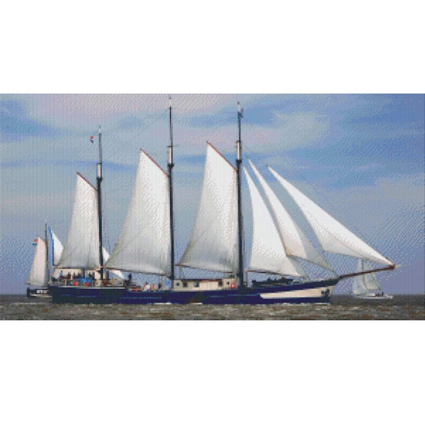 824006 Pixelhobby Klassik Set Segelschiff