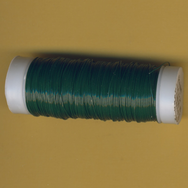 28205 Bindedraht 0,35mm grün 66m