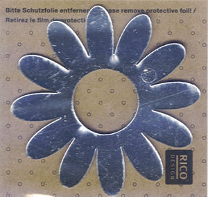086050021 Wanddeko Spiegel Gerbera 8,3cm