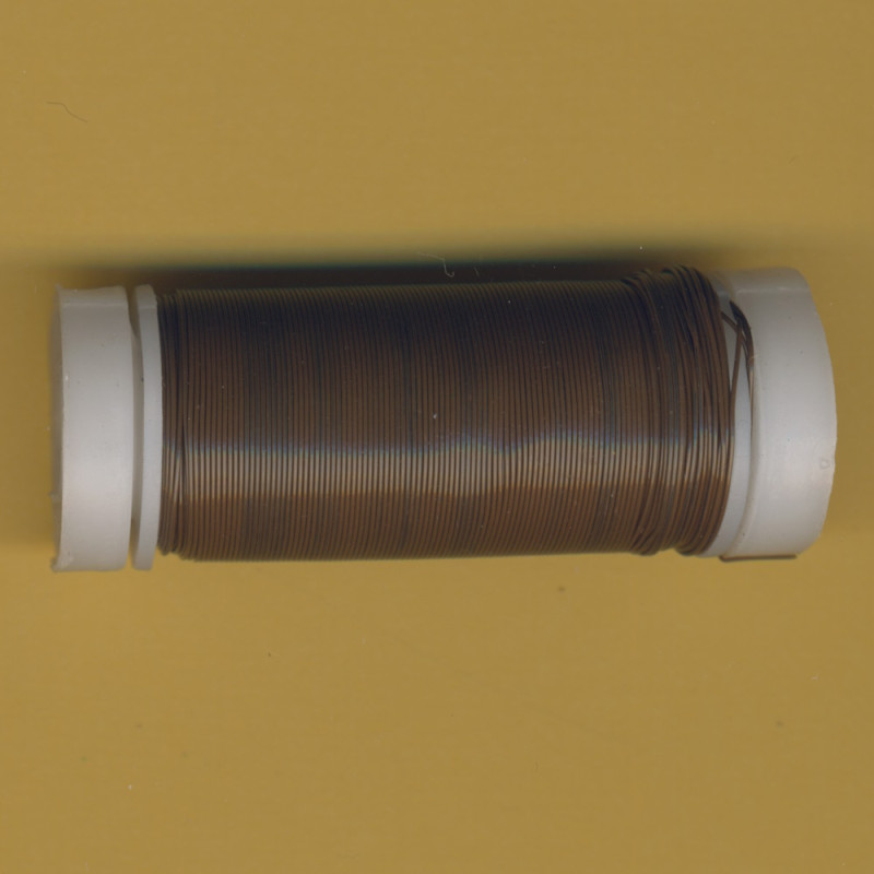 255085 Bindedraht 0,35mm braun 50g
