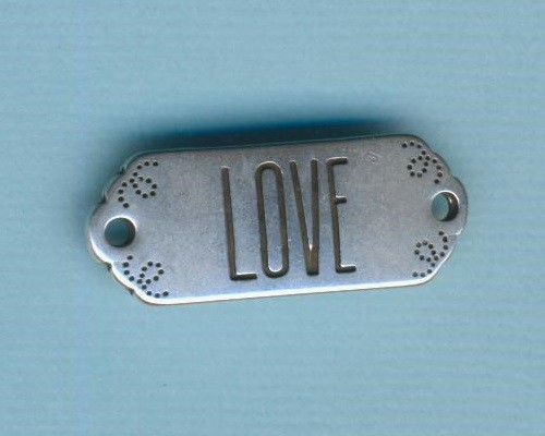 mp19121_Armbandverbinder-Viereck-mit-Schrift-Love-30x12mm-versilbert