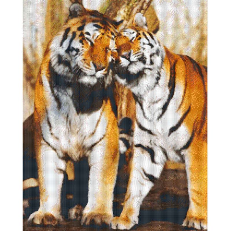 825024 Pixelhobby Klassik Set Zwei Tiger 2