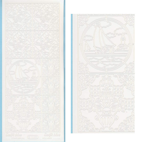 rd81738w Sticker Segelschiff weiss