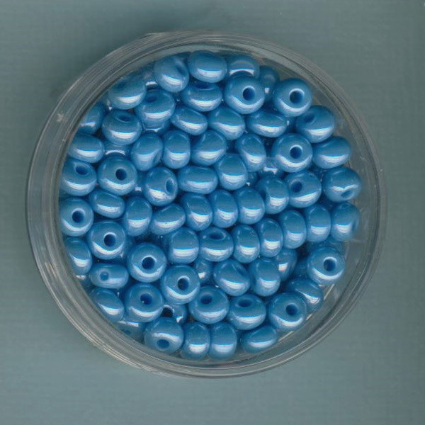 83159 Rocailles 4,5mm wachs hellblau 17g