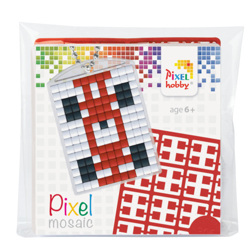 23024 Pixelhobby Medaillon Set Rennauto