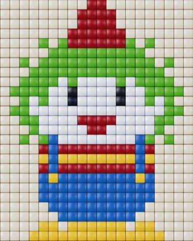 Pixelhobby Bastelset XL Clown