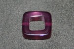 Polaris quadrat 16mm amethyst glänzend