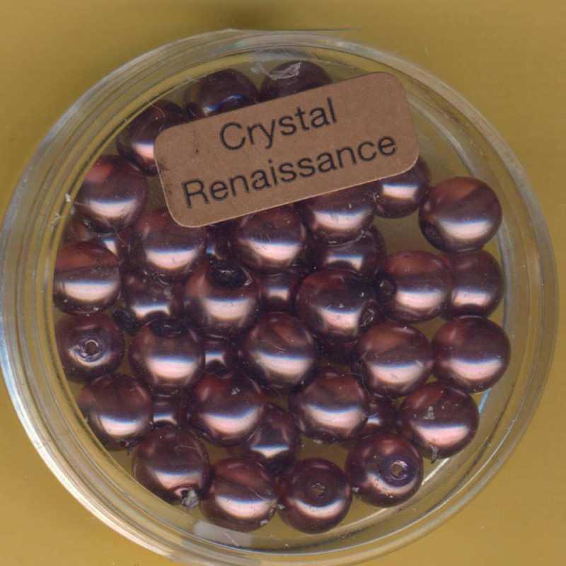 0780-06524 Crystal Renaissance Perlen 6mm helllila 40 Stück