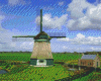 804112 Pixelhobby Klassik Set Windmühle 9