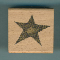 61223005 Holzstempel Stern 4,5x4,5cm 61223005 Holzstempel Stern 4,5x4,5cm