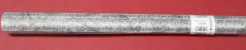 48850402 Marpa Jansen Transparentpapier Rolle Noten weiß
