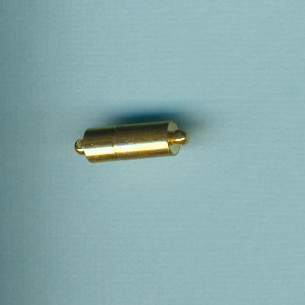 539a Magnetverschluss 14x6mm gold