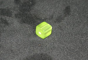 Polariswürfel kiwigrün 8x8mm