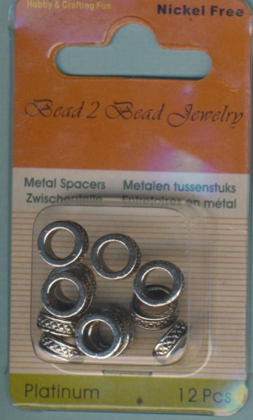 1174640007_Metallzwischenteile-Ringe-gemustert-platin-12-Stück