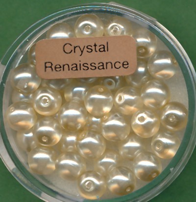 078006324 Crystal Renaissance Perlen 6mm kultur 40 Stück