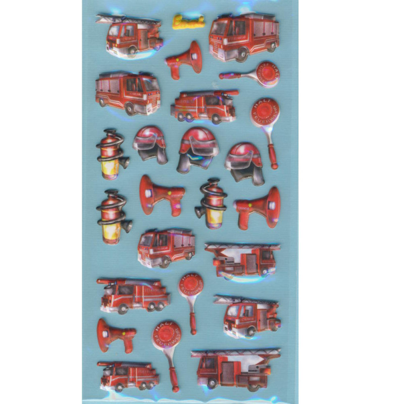 3451221 Creapop Softysticker Feuerwehr