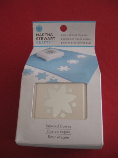 4290020 Martha Stewart Motivlocher Blume 38mm