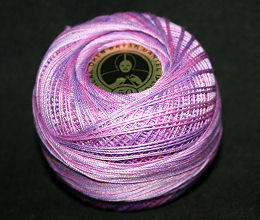 Häkelgarn lila-ton 20g