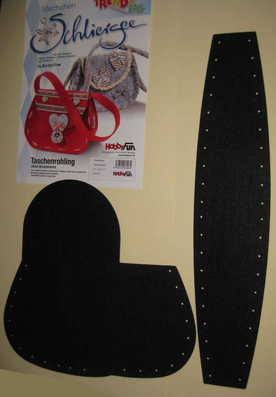 3435657 Bastelset Täschchen Schliersee schwarz