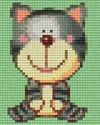 801112 Pixelhobby Klassik Set Kätzchen grau 2