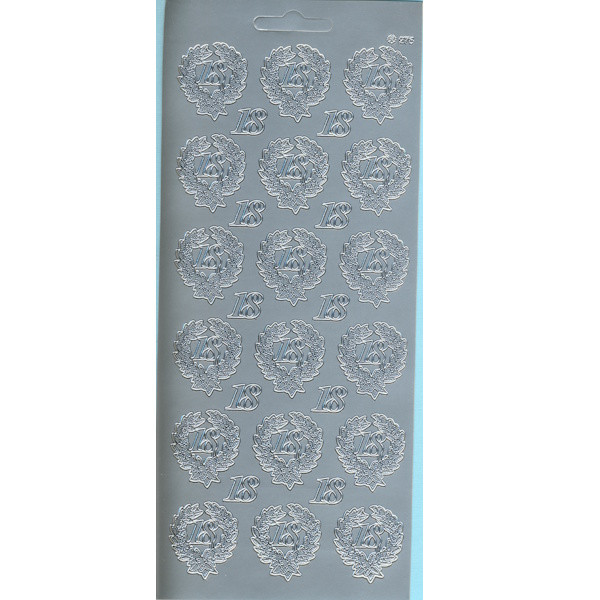 cl120s Sticker 18 silber