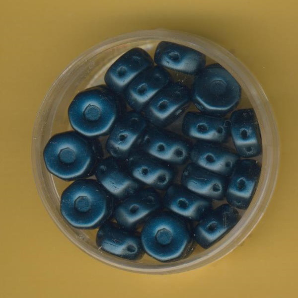25033_Octo-Beads-8x4mm-petrol-matt-ca.-25-Stück