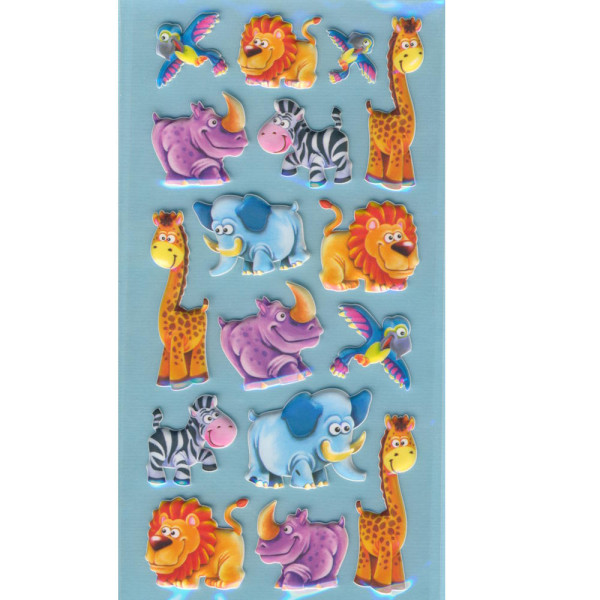 3451238 Creapop Softysticker Tiere Afrika