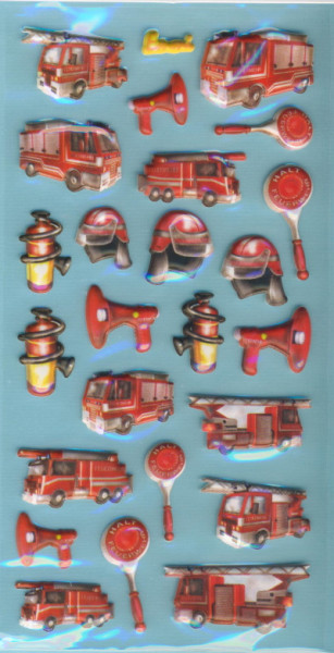 3451221 Creapop Softysticker Feuerwehr