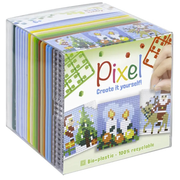 29001 Pixelhobby Set kleine Basisplatte Weihnachten