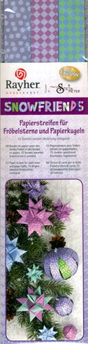 71714000 Fröbelsterne Papierstreifen Snowfriends