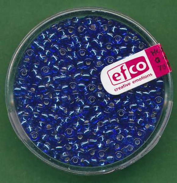 1022349_Rocailles-2,6mm-blau-Silbereinzug-17g