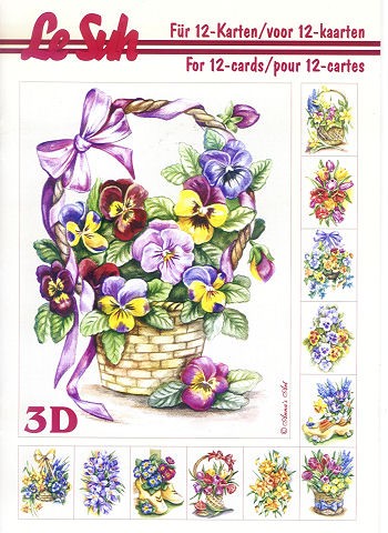 3D Motivbuch Frühlingsblumen A5