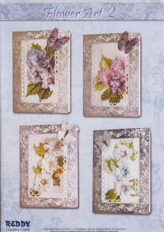 80500 Bastelset Flower Art 2