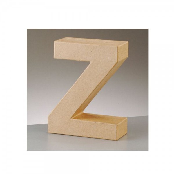 2630926 Papp Art Buchstabe Z 17,5x13,7cm