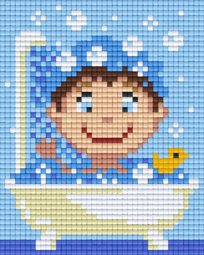 801412 Pixelhobby Klassik Set In der Badewanne