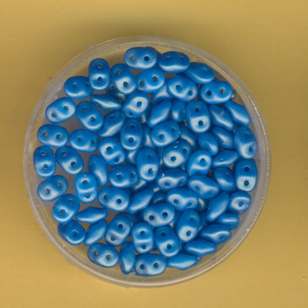 30724108 Super Duo Perlen 2,5x5mm hellblau 8g