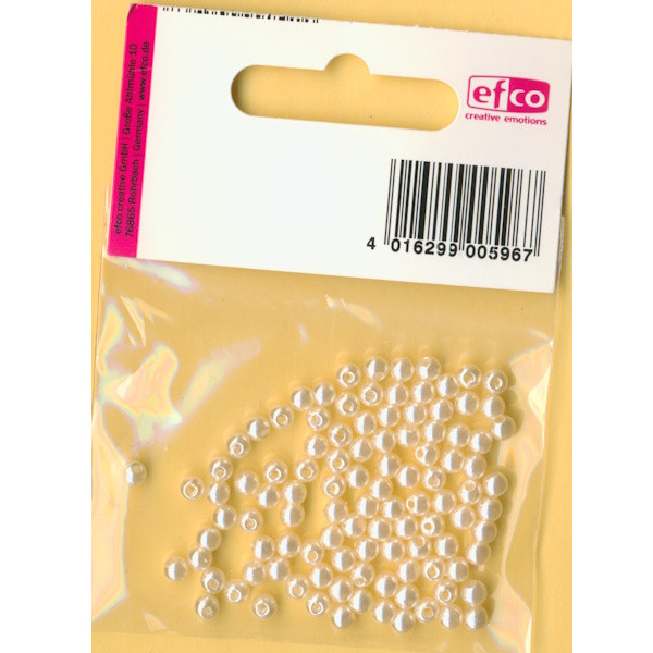 1031003 Wachsperlen 4mm kultur 100 Stück in Packung