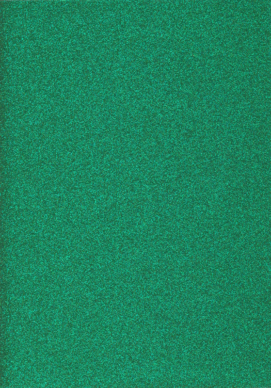 18930006 Glitterkarton dunkelgrün 200g A4