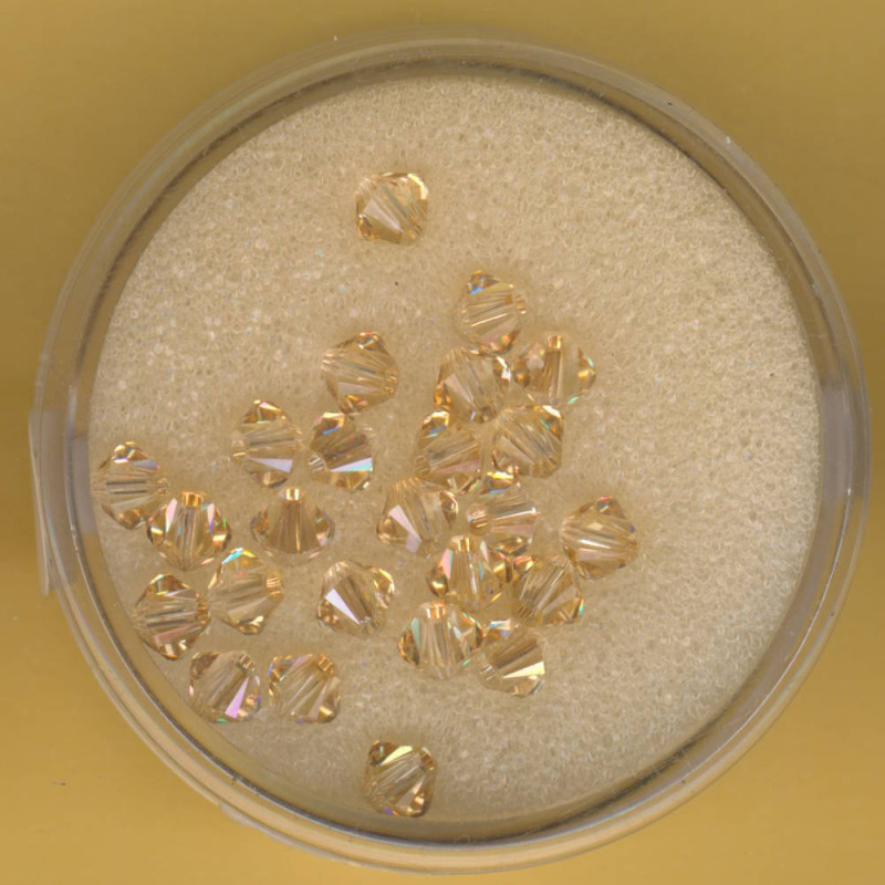 5301-04994 Swarovski Glasschliffperlen 4mm crystal golden shadow 25 Stück