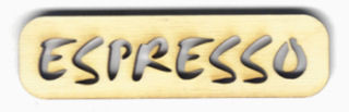 szh5508 Holz Schritzug Espresso 8,2x2,2cm