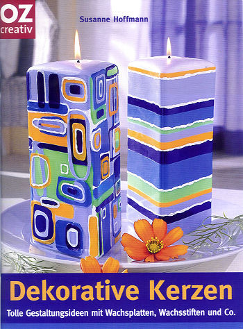 2067 Buch Dekorative Kerzen