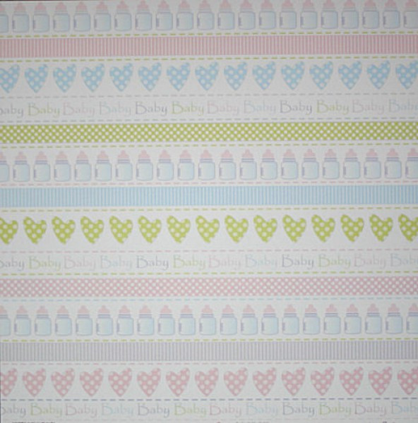 78990000 Scrapbook Papier Baby II