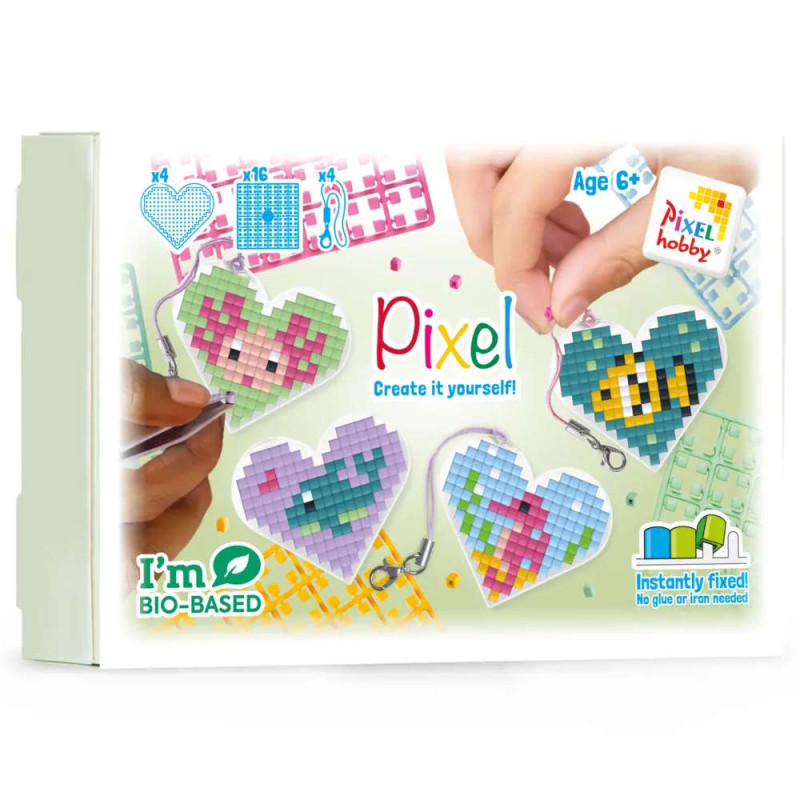 25001 Pixelhobby Herz Themenbox Meerestiere