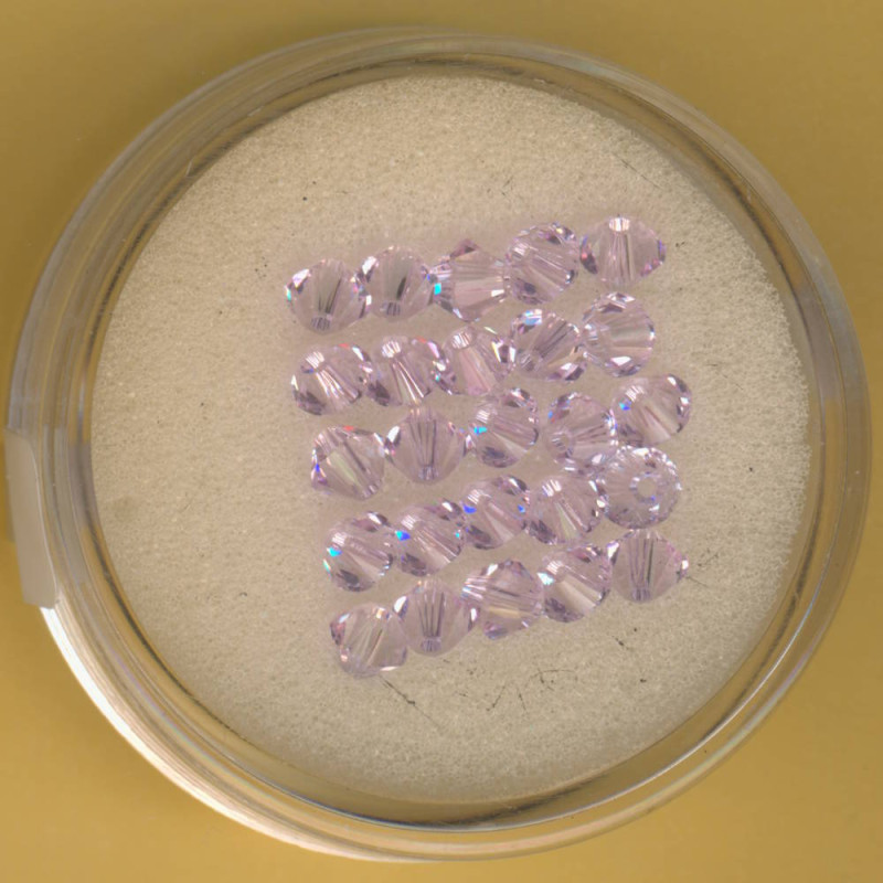 5301-04064 Swarovski Glasschliffperlen 4mm violett 25 Stück