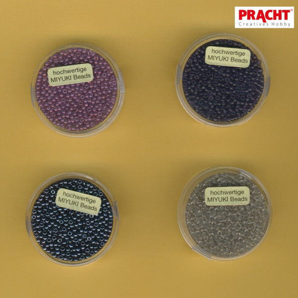 Pracht Miyuki Rocailles 2,2mm transparent