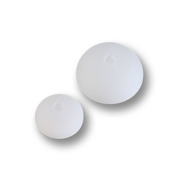 468414101 Polaris Halbkugel weiß matt 14mm