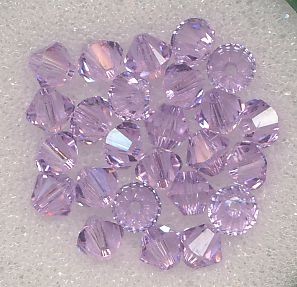 530104064 Swarovski Glasschliffperlen 4mm violett 25 Stück