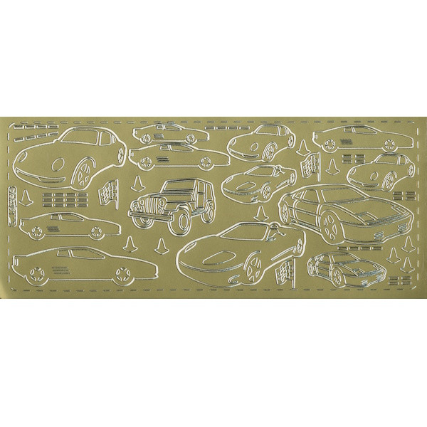 pu235g Sticker Autos gold