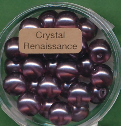 078008524 Crystal Renaissance Perlen 8mm hell lila 25 Stück